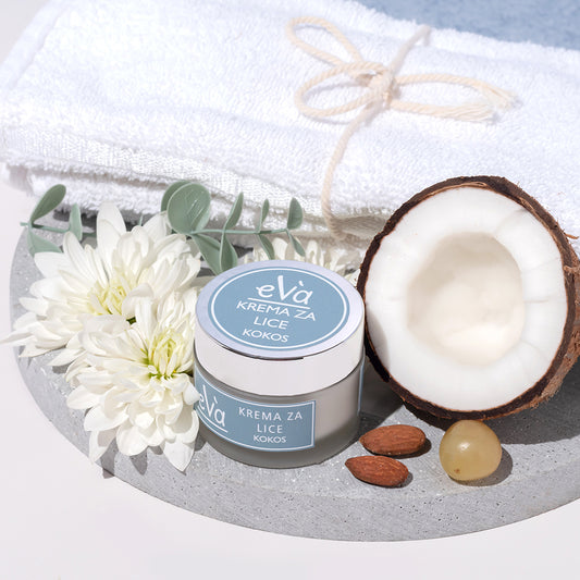 Kokos - krema za lice za mešovitu i masnu kožu 50ml